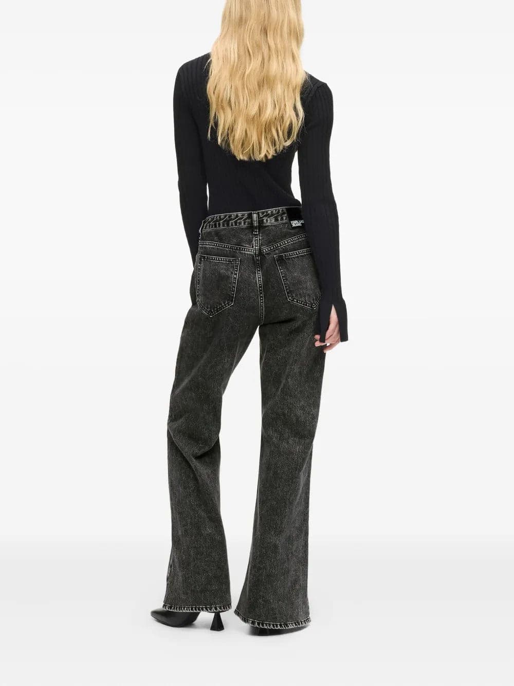KARL LAGERFELD <h4> - Pantaloni klj denim</h4> da donna in Pantaloni Drestige - Casamassima, commercioVirtuoso.it