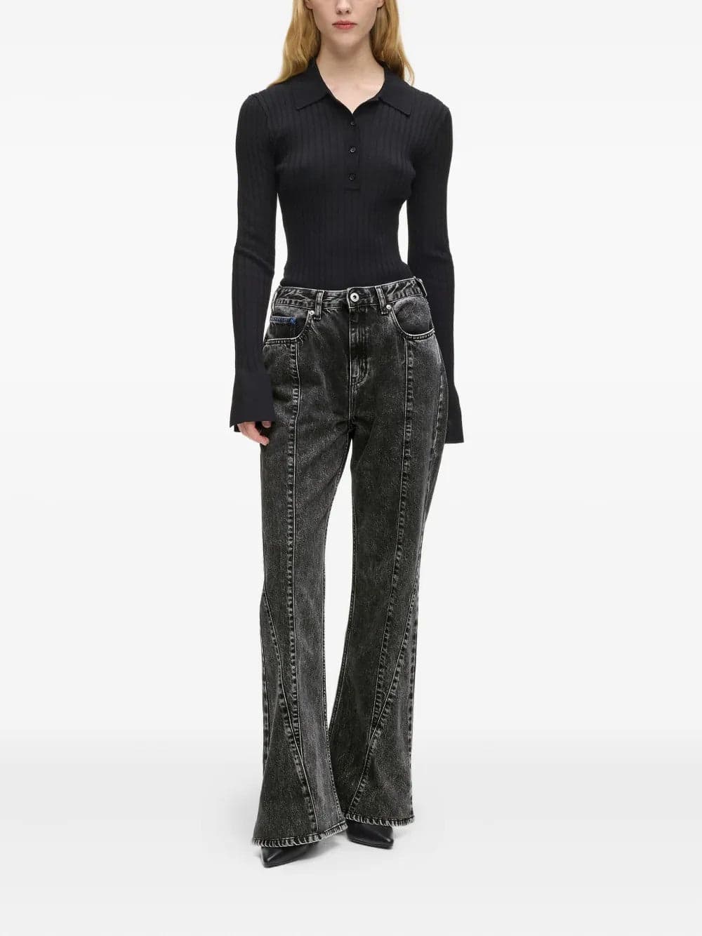 KARL LAGERFELD <h4> - Pantaloni klj denim</h4> da donna in Pantaloni Drestige - Casamassima, commercioVirtuoso.it