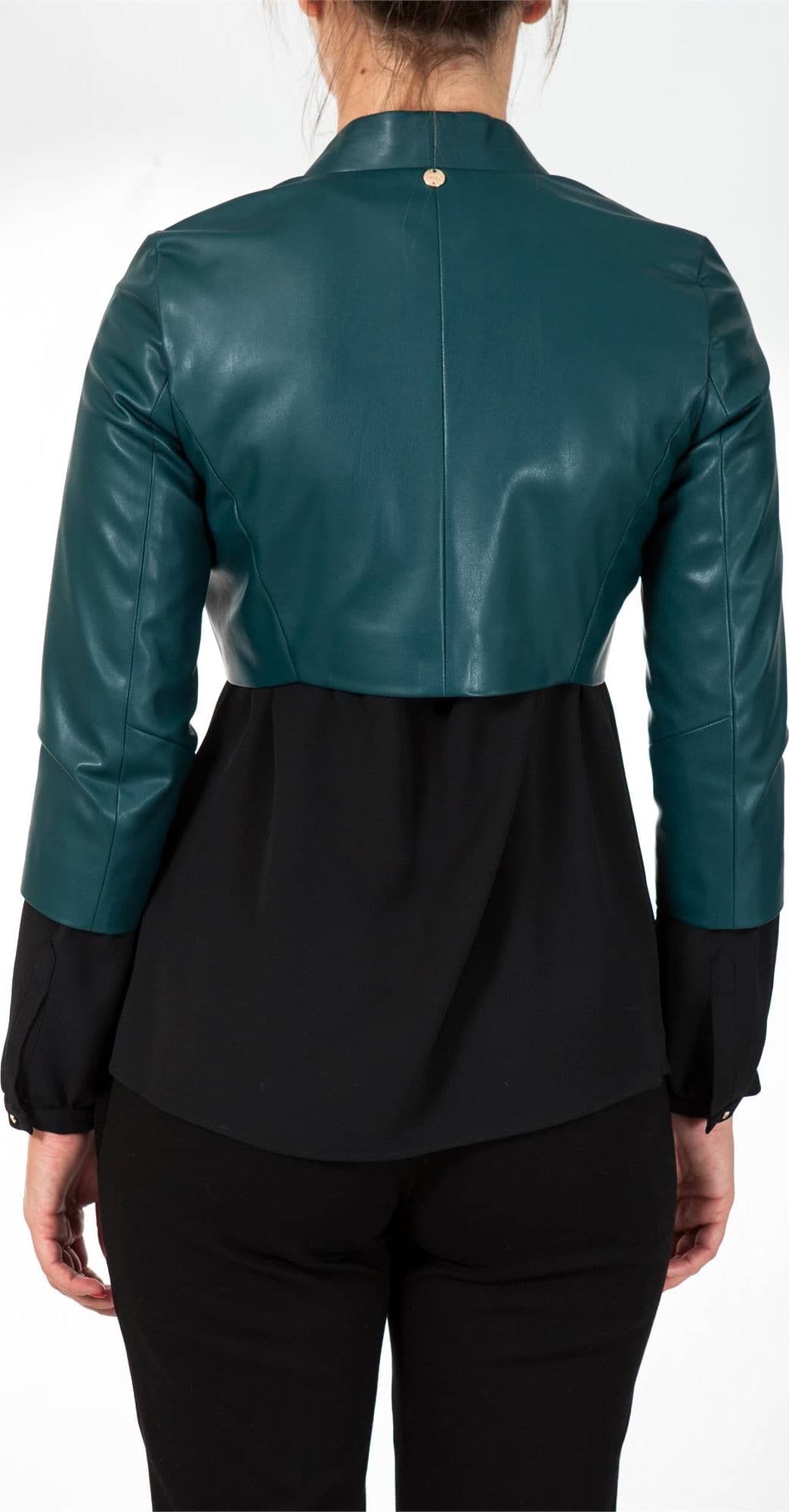 LIU JO Liu Jo - Bolero Ecopelle M3/4 P66204E0309-94914 da donna in Giacche Drestige - Casamassima, commercioVirtuoso.it