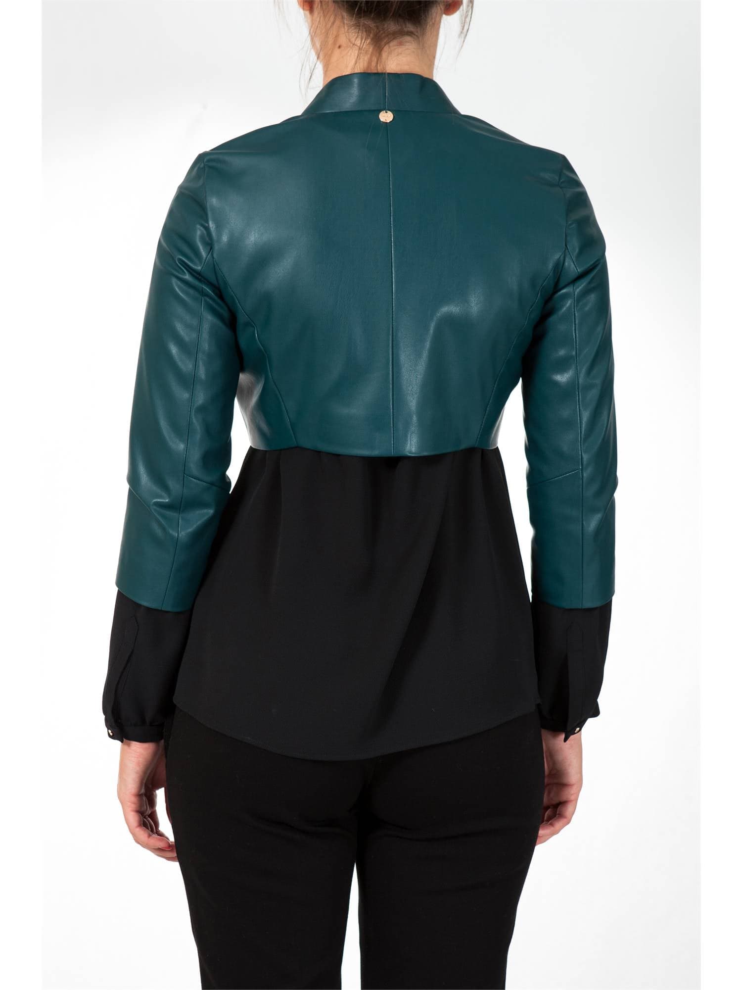 LIU JO Liu Jo - Bolero Ecopelle M3/4 P66204E0309-94914 da donna in Giacche Drestige - Casamassima, commercioVirtuoso.it