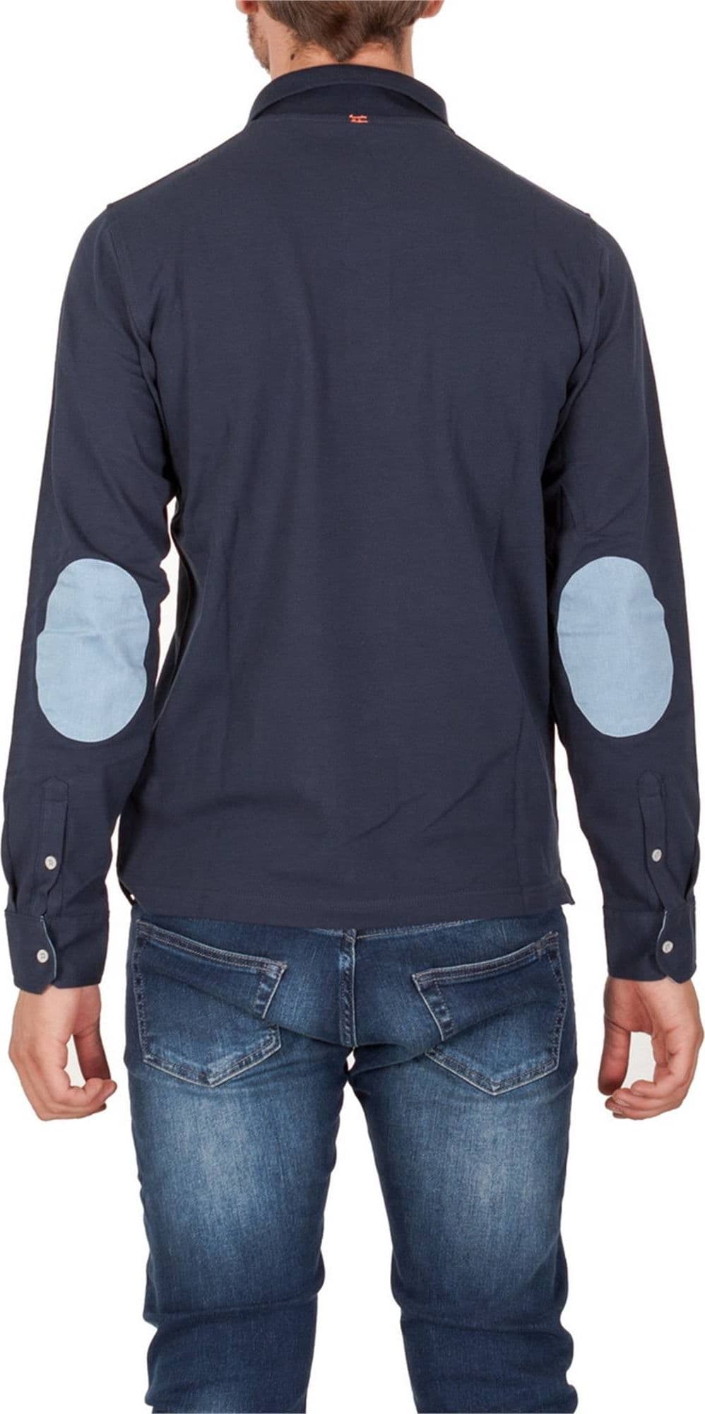 SUN68 Sun68 - Polo M/l Toppa Denim 26110 07 NAVY da uomo in Polo Drestige - Casamassima, commercioVirtuoso.it