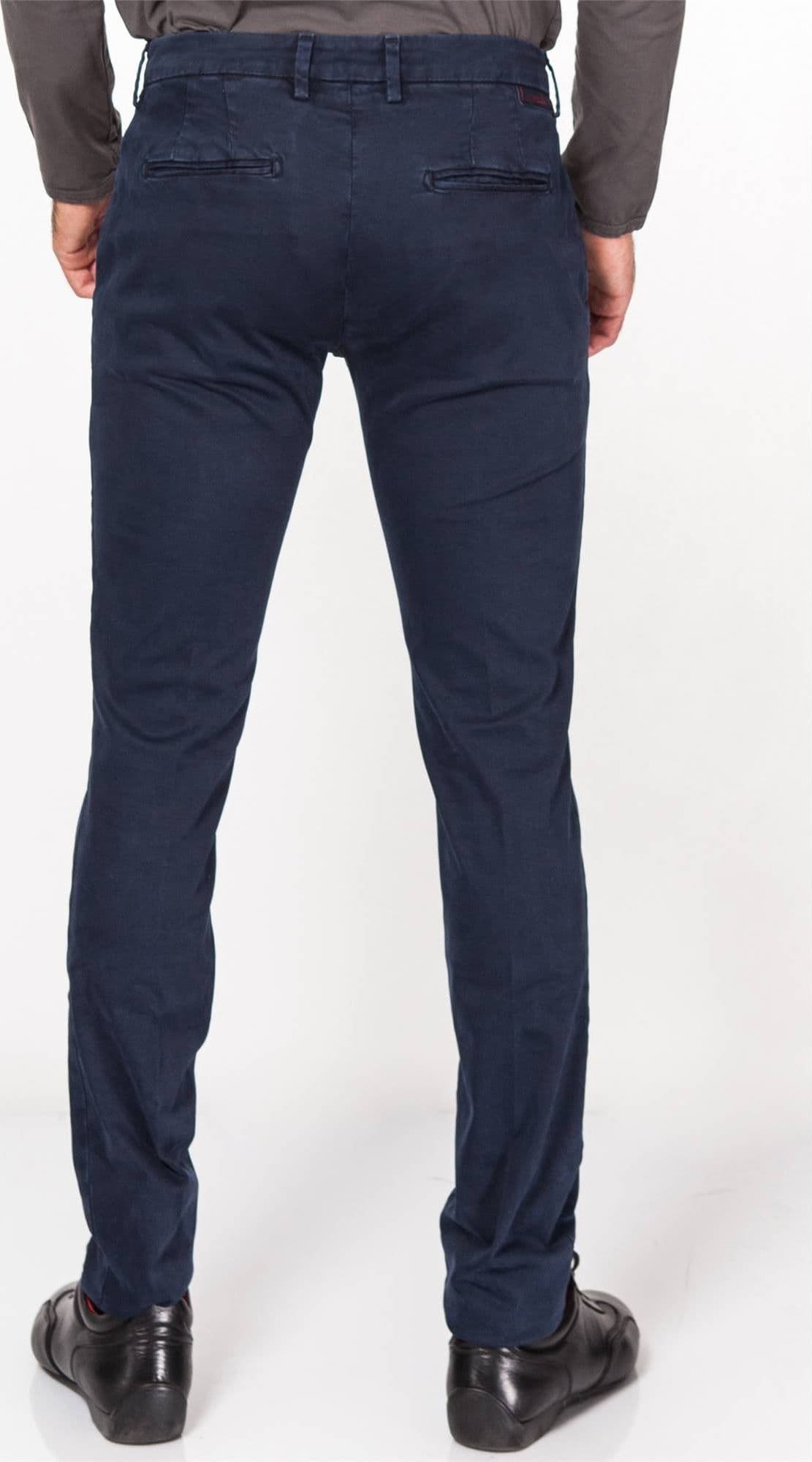 MICHAEL COAL Michael Coal - Pantalone Tascamerica Unito BRAD2000 10 BLU da uomo in Pantaloni Drestige - Casamassima, commercioVirtuoso.it