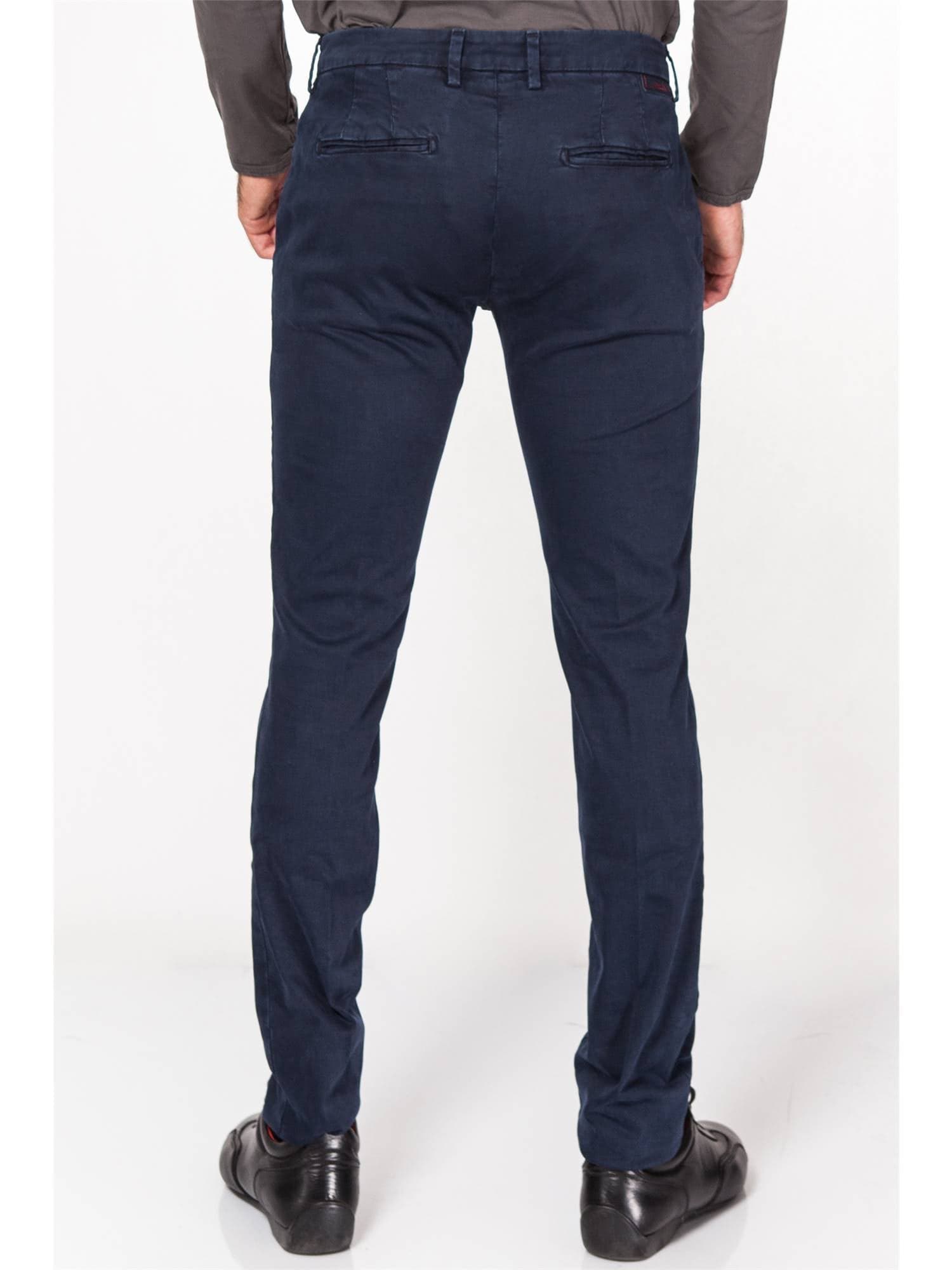 MICHAEL COAL Michael Coal - Pantalone Tascamerica Unito BRAD2000 10 BLU da uomo in Pantaloni Drestige - Casamassima, commercioVirtuoso.it