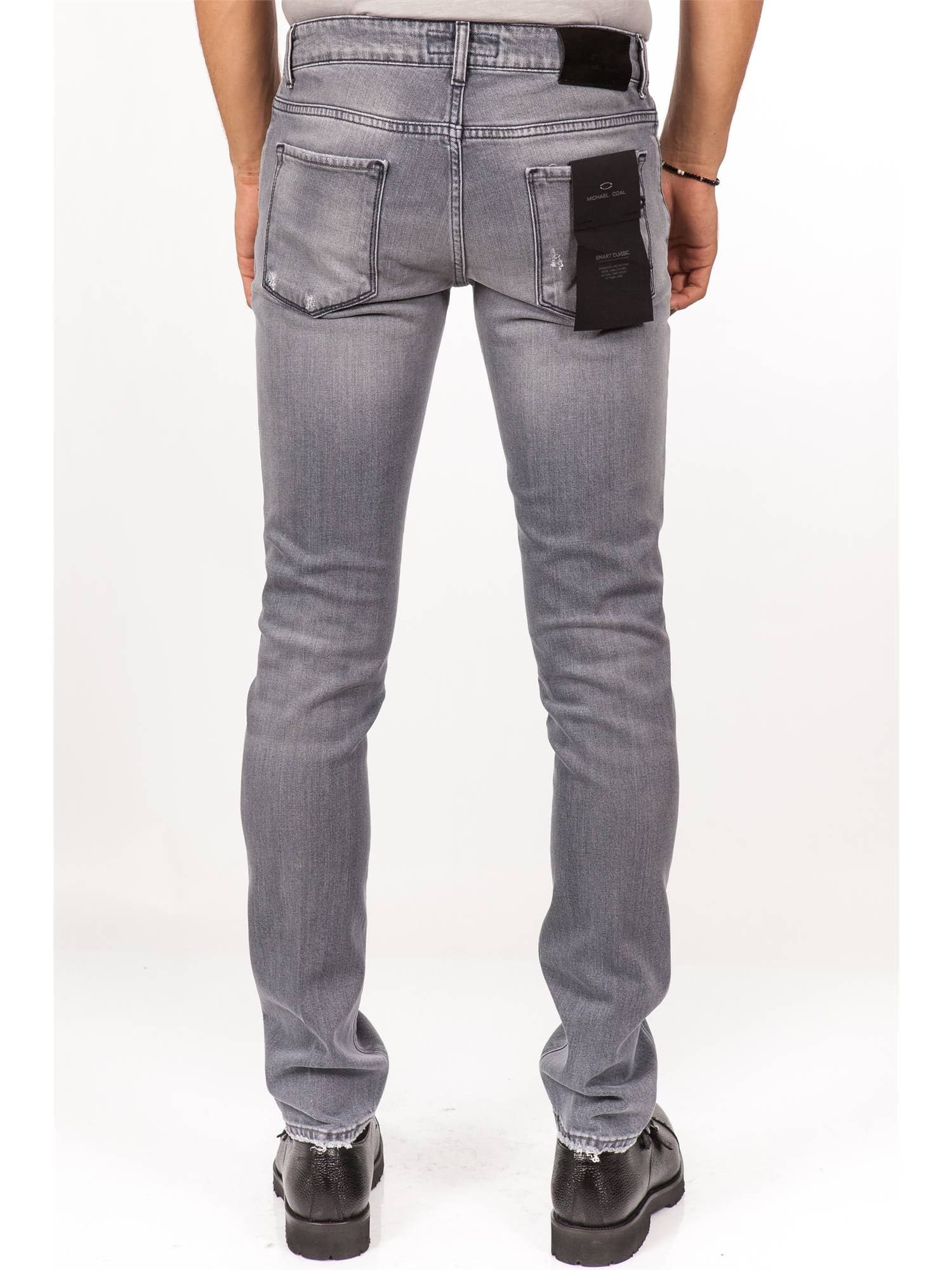 MICHAEL COAL Michael Coal - Denim Grigio Chiaro Leggere Ro DAVID 1060 W108 L da uomo in Jeans Drestige - Casamassima, commercioVirtuoso.it
