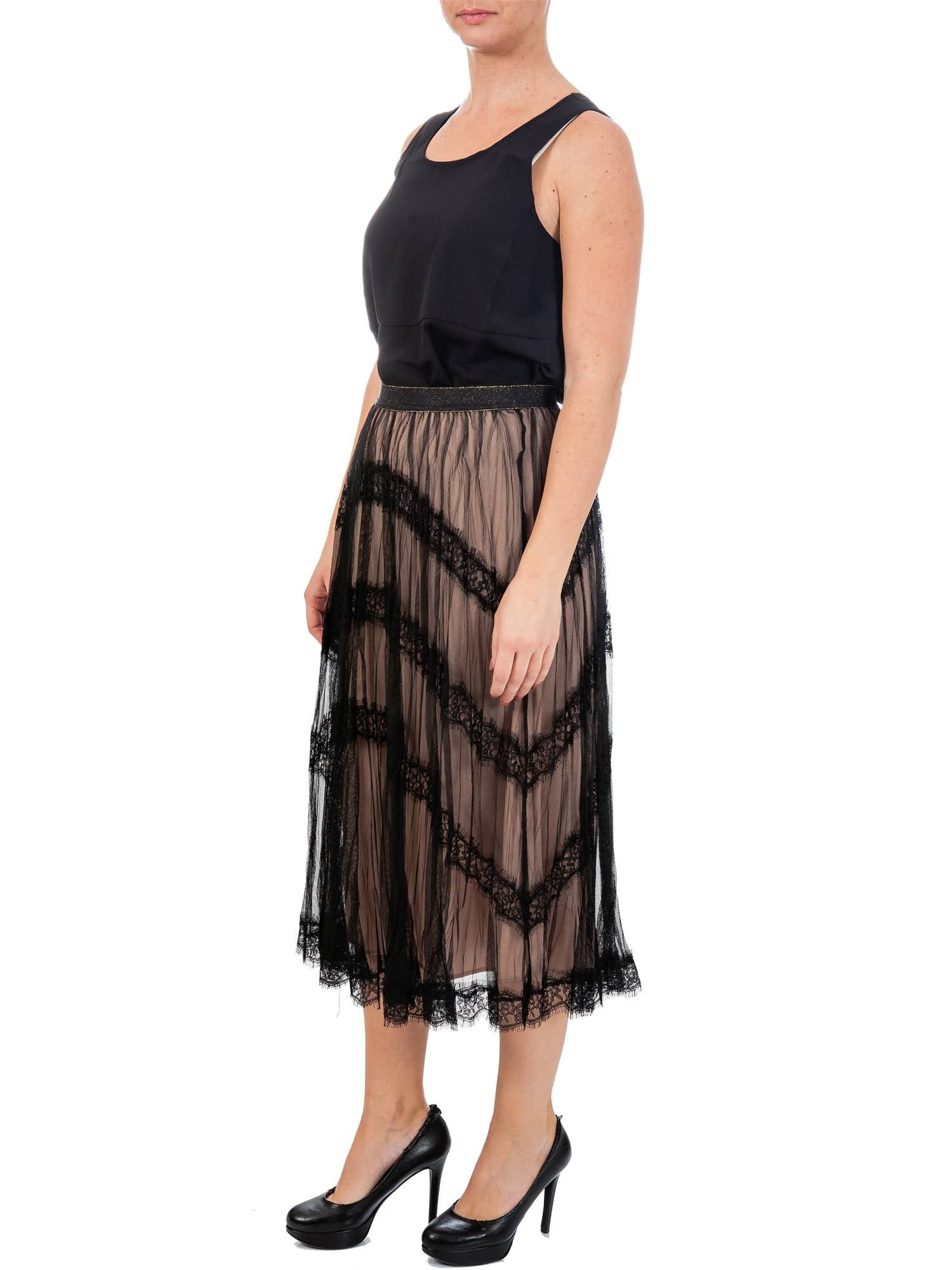 TWIN-SET Twin Set - Longuet Tulle Piz Sotto TA72G1-06 da donna in Twin set Drestige - Casamassima, commercioVirtuoso.it