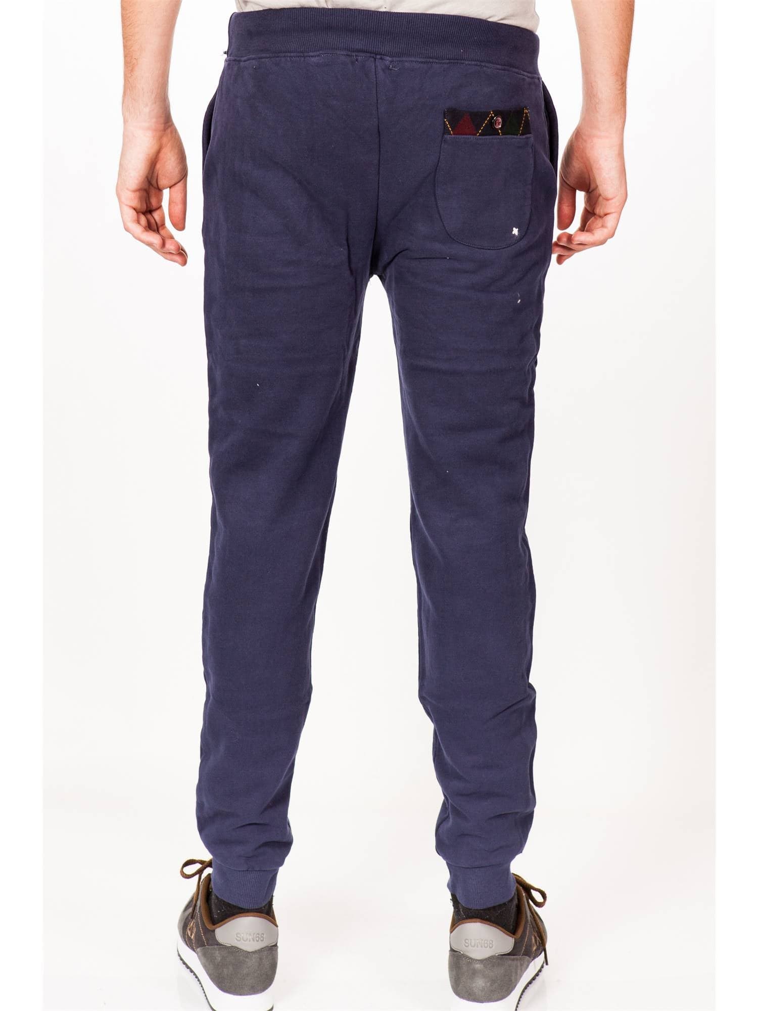 IN THE BOX In The Box - Pantalone Felpa Taschino Retro SWEATPANT 1 BLU da uomo in Pantaloni sportivi Drestige - Casamassima, commercioVirtuoso.it