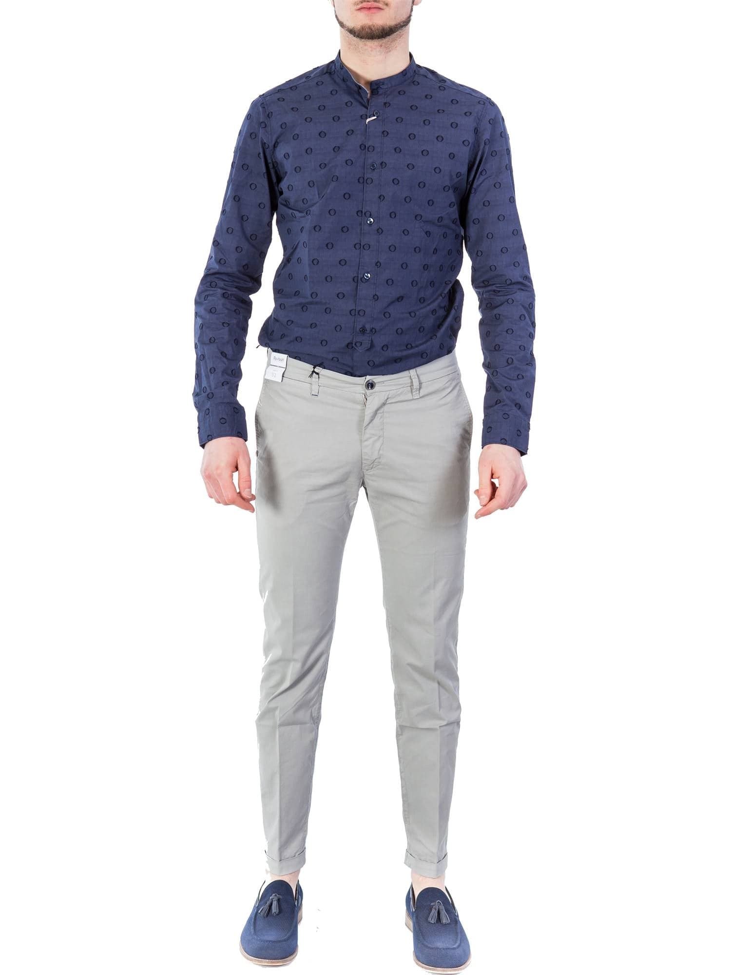 RE-HASH Re-hash - Tasca America Unito Grigio Ch P249 MUCHA 2104 5497 da uomo in Pantaloni Drestige - Casamassima, commercioVirtuoso.it
