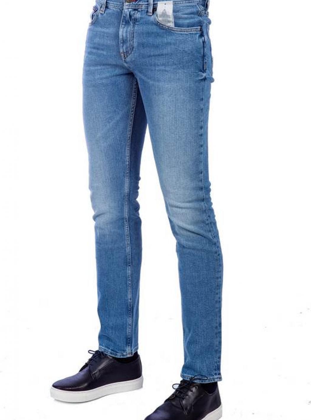 Tommy Hilfiger - Slim Fit Strach Lungh. 32 MW0MW09592 911 BL CH da uomo in T-shirt Drestige - Casamassima, commercioVirtuoso.it
