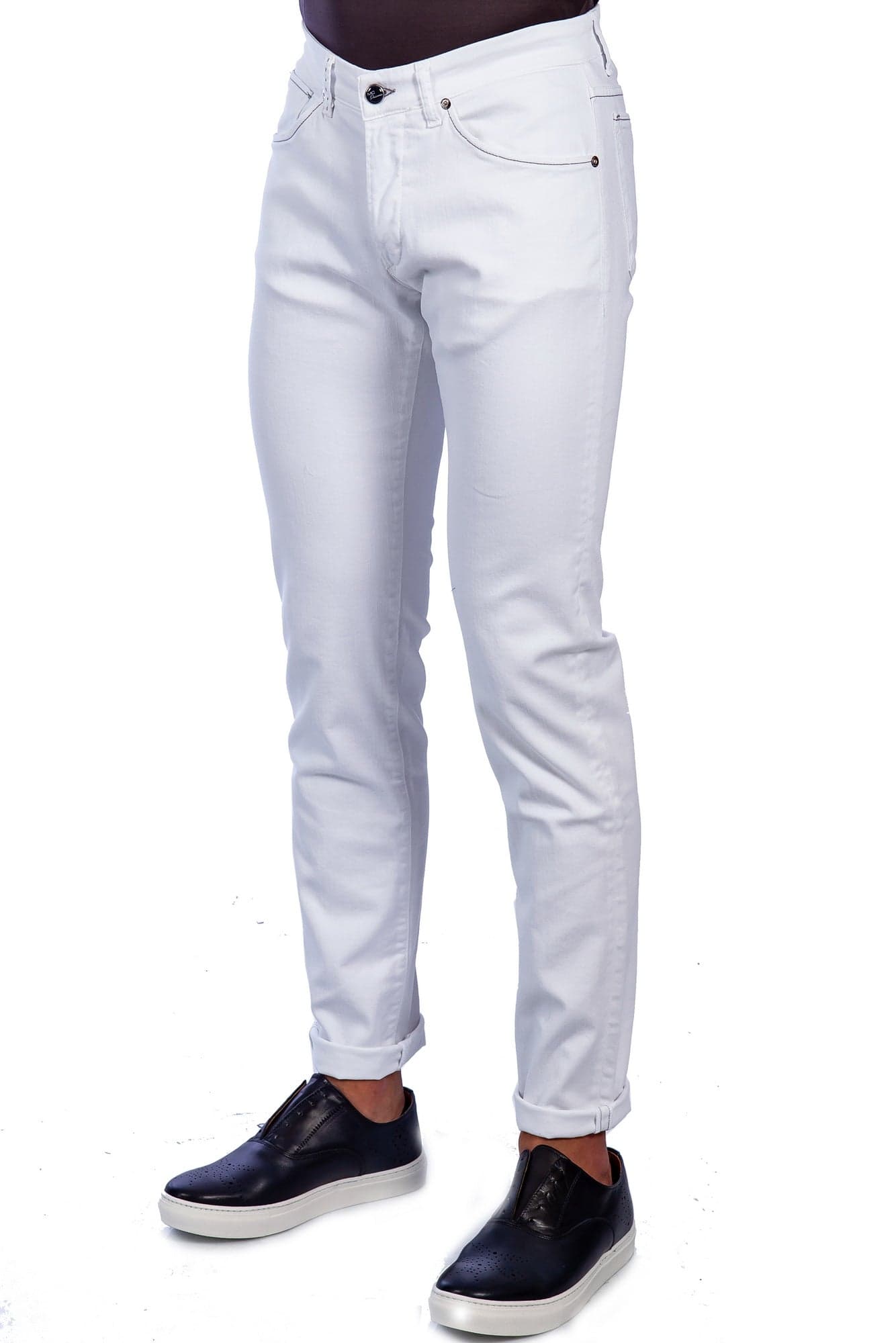 MICHAEL COAL Michael Coal - Denim Cinque Tasche Imp.grigio DAVID 2598W280 LUNG da uomo in Pantaloni Drestige - Casamassima, commercioVirtuoso.it