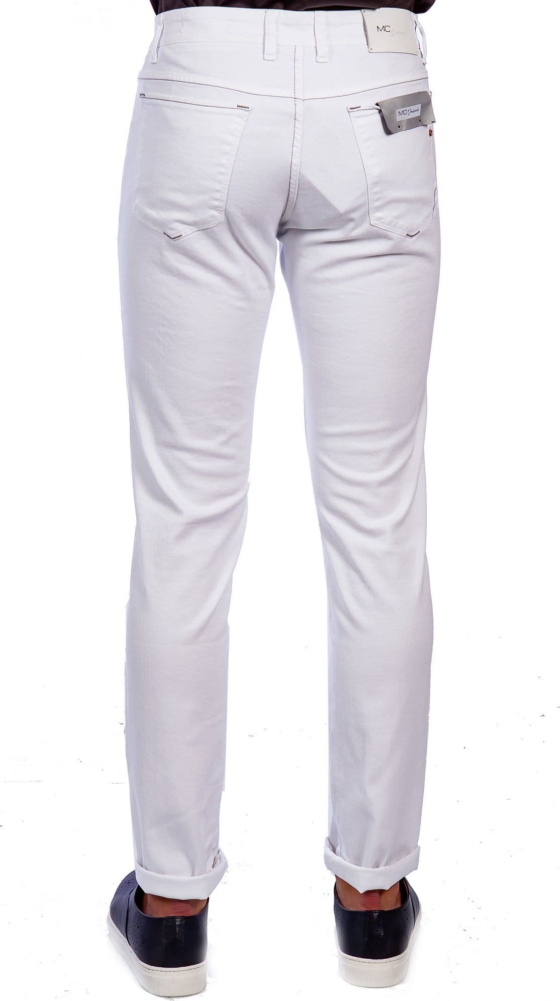 MICHAEL COAL Michael Coal - Denim Cinque Tasche Imp.grigio DAVID 2598W280 LUNG da uomo in Pantaloni Drestige - Casamassima, commercioVirtuoso.it