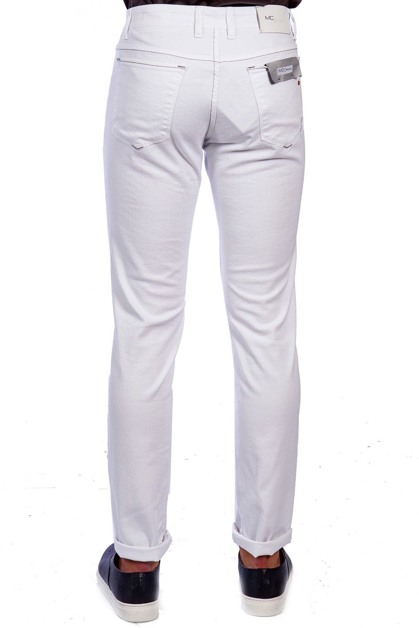 MICHAEL COAL Michael Coal - Denim Cinque Tasche Imp.grigio DAVID 2598W280 LUNG da uomo in Pantaloni Drestige - Casamassima, commercioVirtuoso.it