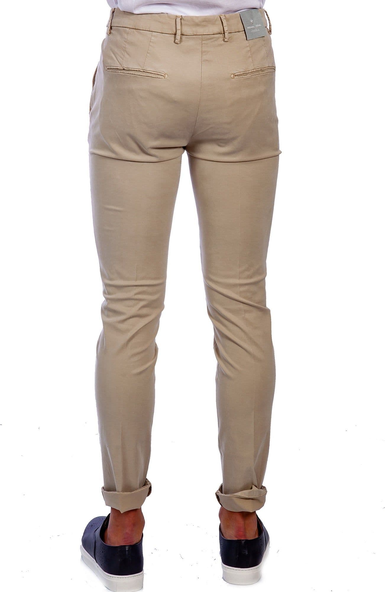 MICHAEL COAL Michael Coal - Tasca America Lungo BRAD 3359 BEIGE da uomo in Pantaloni Drestige - Casamassima, commercioVirtuoso.it