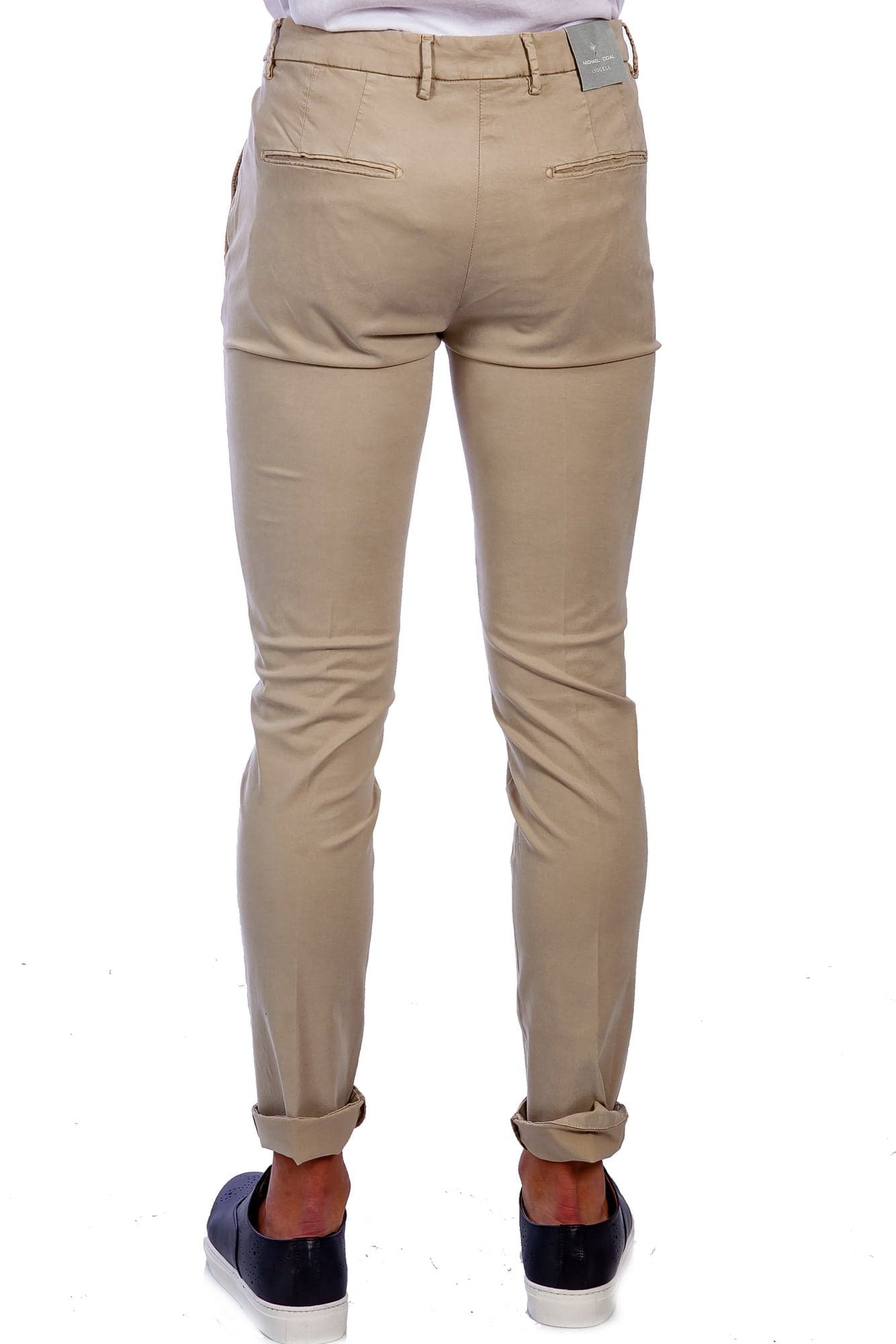 MICHAEL COAL Michael Coal - Tasca America Lungo BRAD 3359 BEIGE da uomo in Pantaloni Drestige - Casamassima, commercioVirtuoso.it
