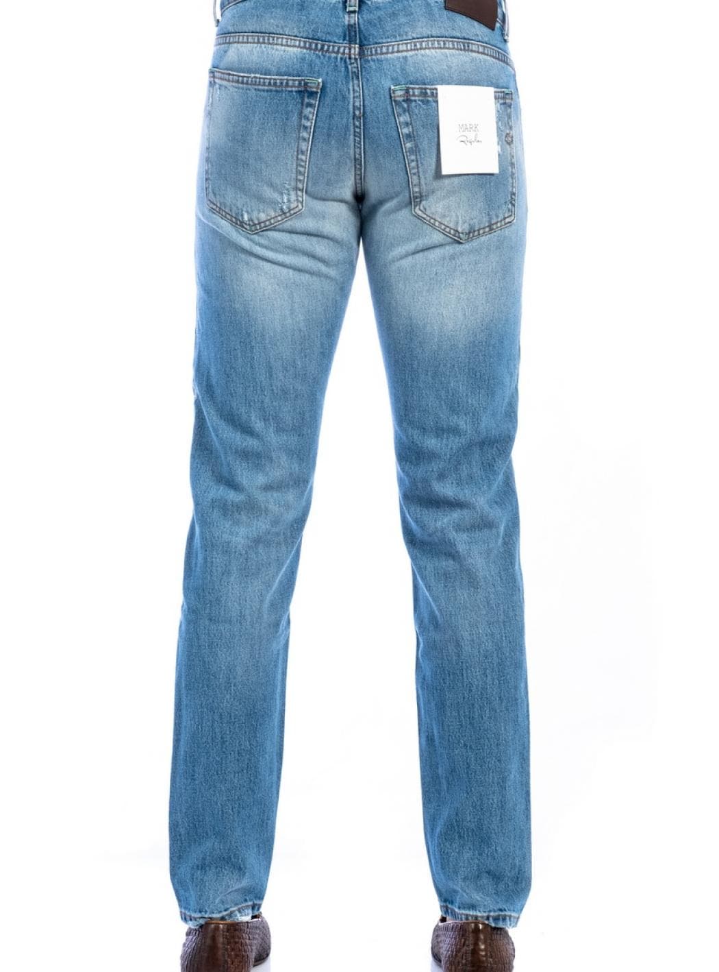 MICHAEL COAL Michael Coal - 5 Tasche Chiaro Capri Leggeri Strappi MARK 1143/1401 CAPRI da uomo in Pantaloni Drestige - Casamassima, commercioVirtuoso.it