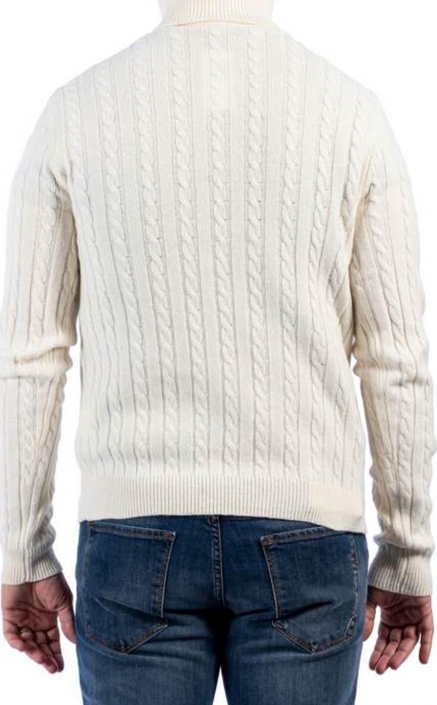 SUN68 Sun68 - Dolcevita Trecce K40146 31 PANNA da uomo in Maglioni Drestige - Casamassima, commercioVirtuoso.it