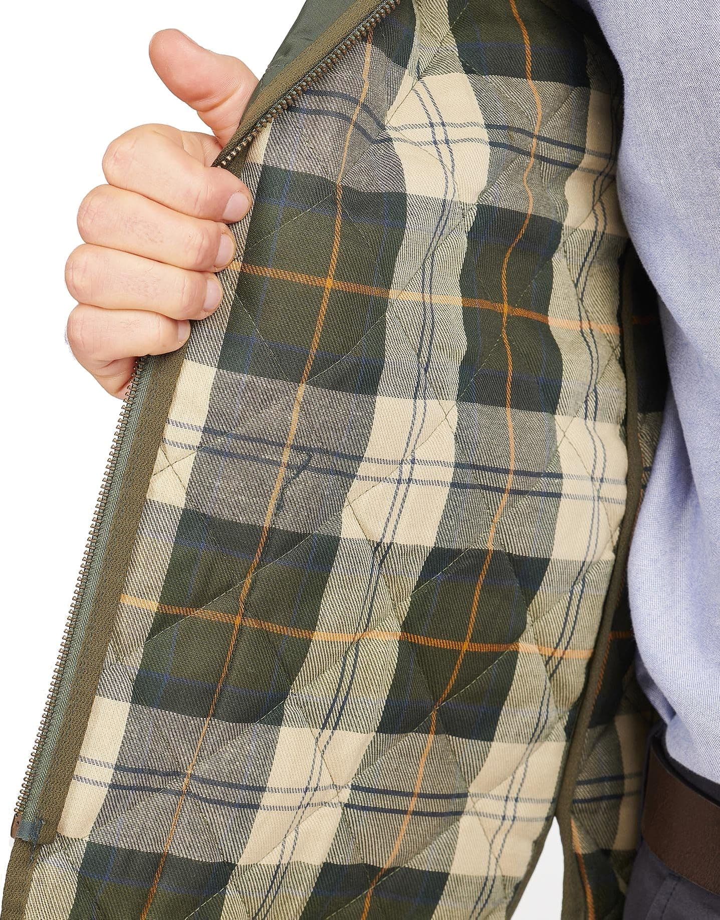 BARBOUR Barbour - Trapunta Interna Verde/tartan MLI0001 LINER GN91 V da uomo in Giacche Drestige - Casamassima, commercioVirtuoso.it