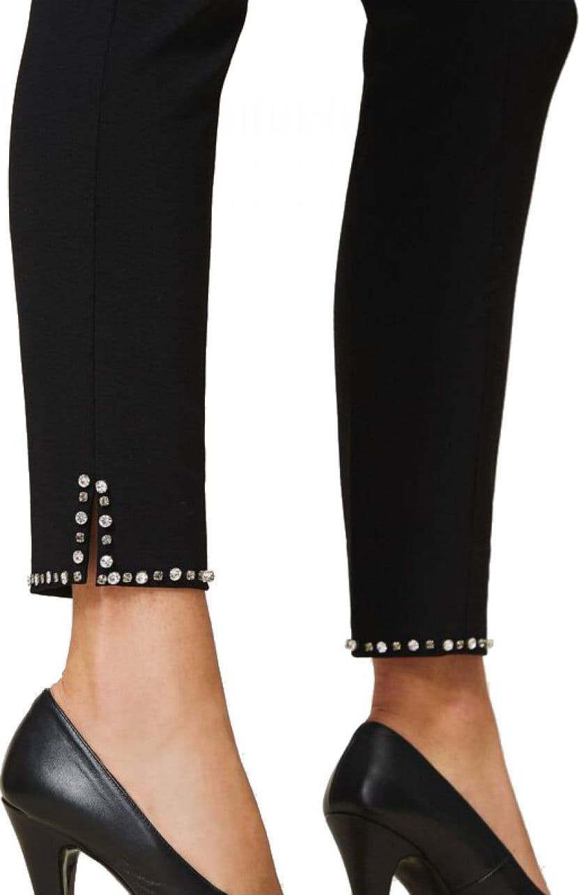 TWIN-SET Twin Set - Sigaretta Pietre Fondo 202TP225B-06 da donna in Jeans Drestige - Casamassima, commercioVirtuoso.it