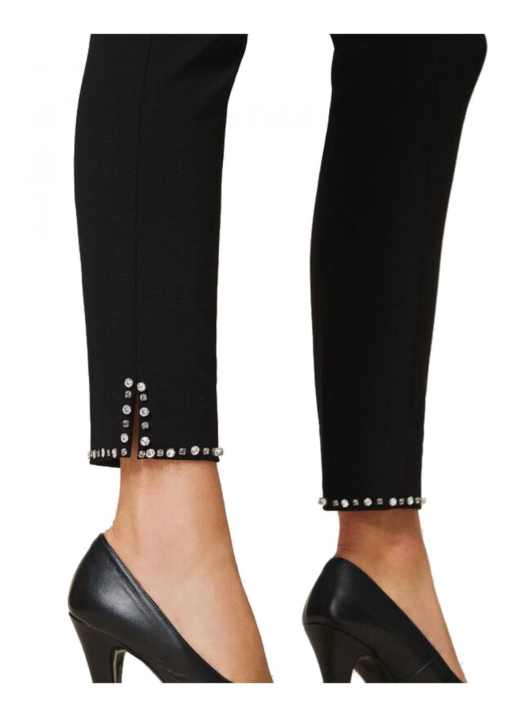 TWIN-SET Twin Set - Sigaretta Pietre Fondo 202TP225B-06 da donna in Jeans Drestige - Casamassima, commercioVirtuoso.it