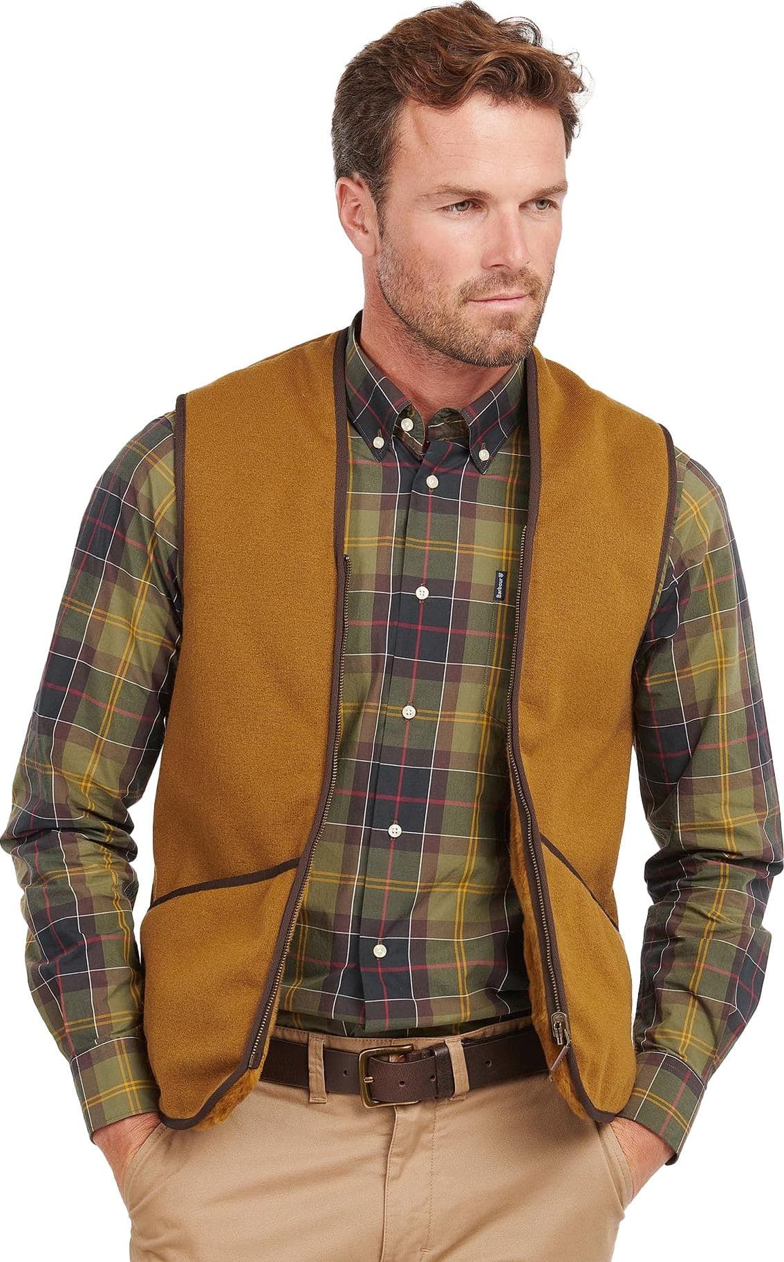BARBOUR Barbour - Warm Ecopeliccia Waistcoat Zip MLI0004 LINER BR31 da uomo in Gilet Drestige - Casamassima, commercioVirtuoso.it