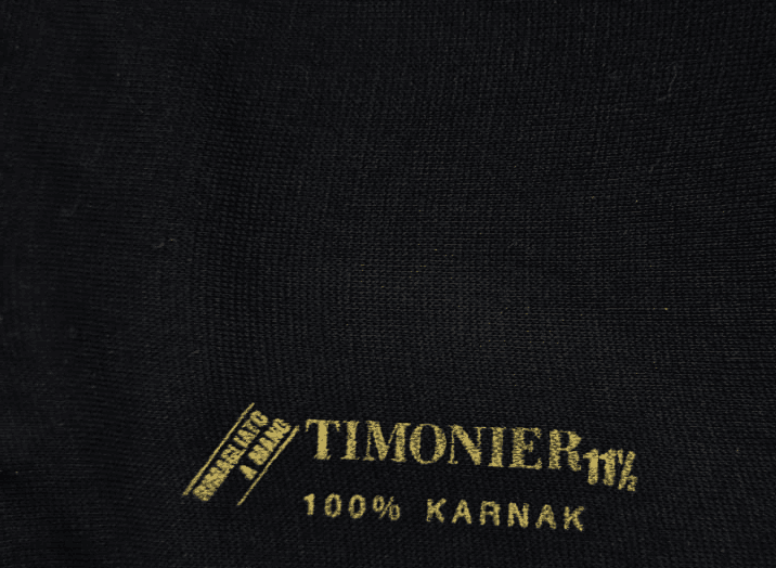 Calze Lunghe Uomo Timonier - Nero Tinta Unita - Cotone Karnak 100% Egiziano in Calzettoni Couture - Sestu, commercioVirtuoso.it