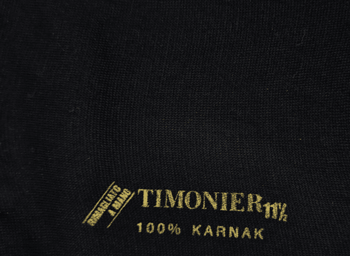 Calze Lunghe Uomo Timonier - Nero Tinta Unita - Cotone Karnak 100% Egiziano in Calzettoni Couture - Sestu, commercioVirtuoso.it