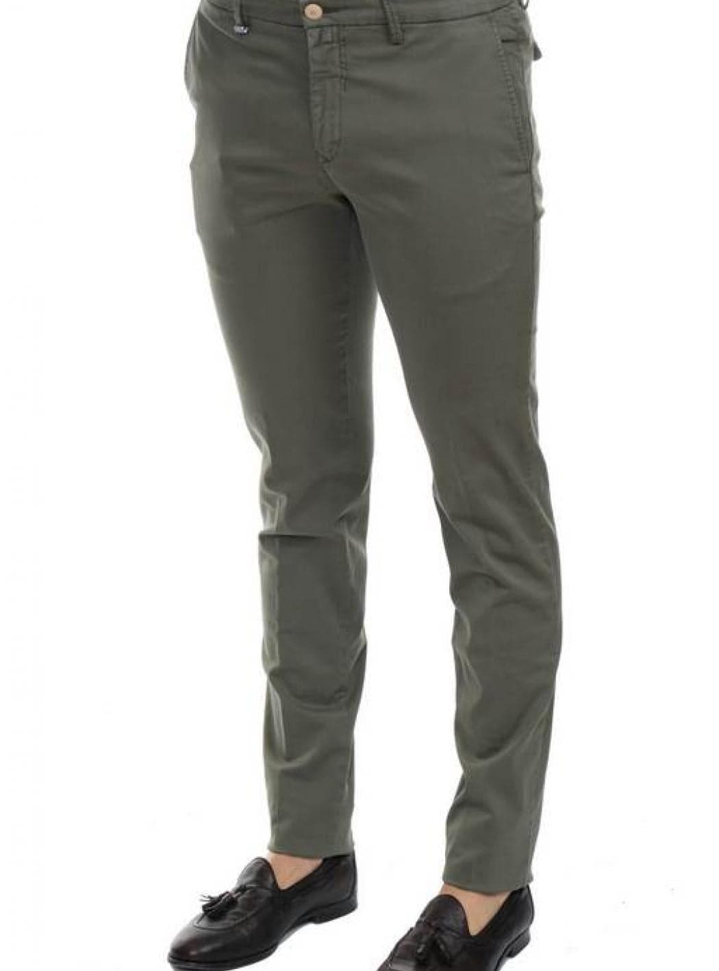 BARBATI Barbati - Pantalone Super Slim; Cotone U ANTONY 571/162 MILI da uomo in Pantaloni Drestige - Casamassima, commercioVirtuoso.it