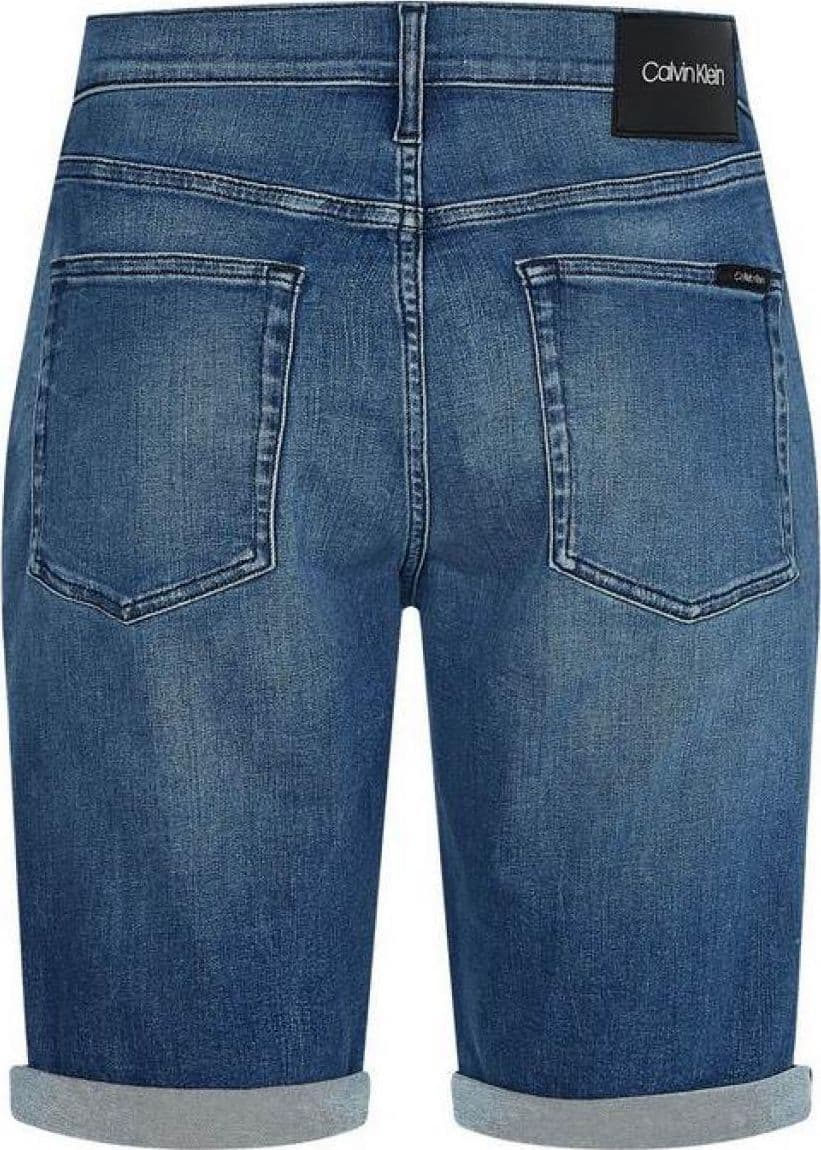 calvin klein Calvin Klein - Slim Denim Short Blue Medio K10K1072121BJ da uomo in Pantaloncini Drestige - Casamassima, commercioVirtuoso.it