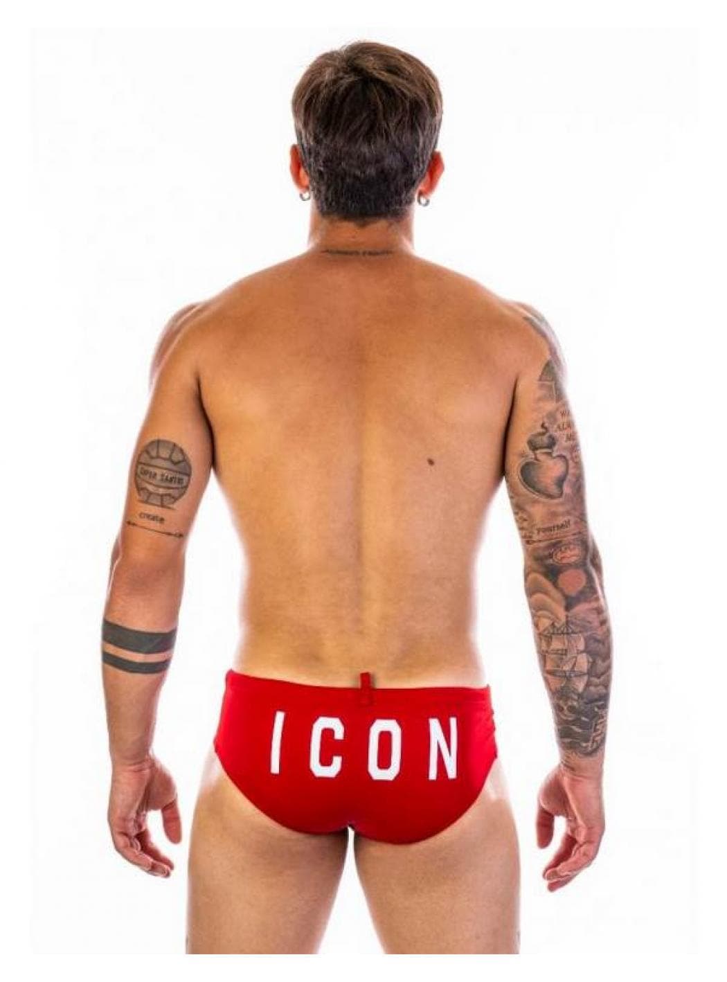 DSQUARED2 Dsquared2 - Icon Swim Briefs; Icon D7B453720 613 ROS da uomo in Pantaloncini e calzoncini Drestige - Casamassima, commercioVirtuoso.it