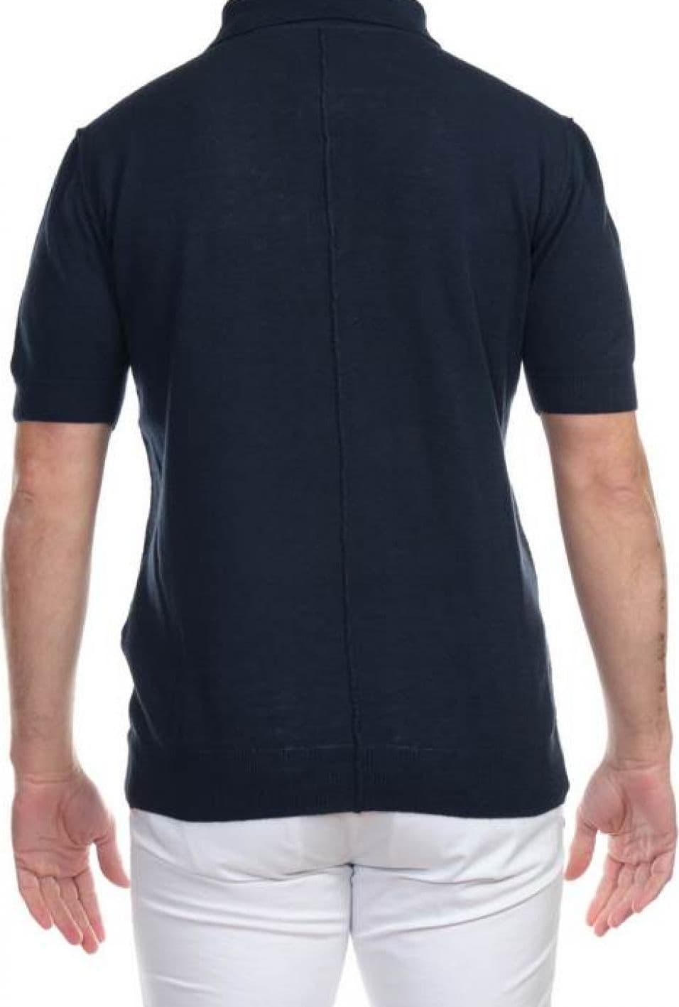 OUTFIT Outfit - Polo In Filo Ciciture A Vista OF1S2S1M008/174 BLU da uomo in Polo Drestige - Casamassima, commercioVirtuoso.it