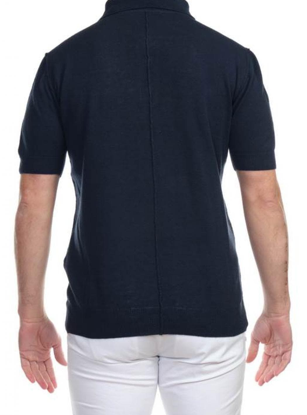 OUTFIT Outfit - Polo In Filo Ciciture A Vista OF1S2S1M008/174 BLU da uomo in Polo Drestige - Casamassima, commercioVirtuoso.it
