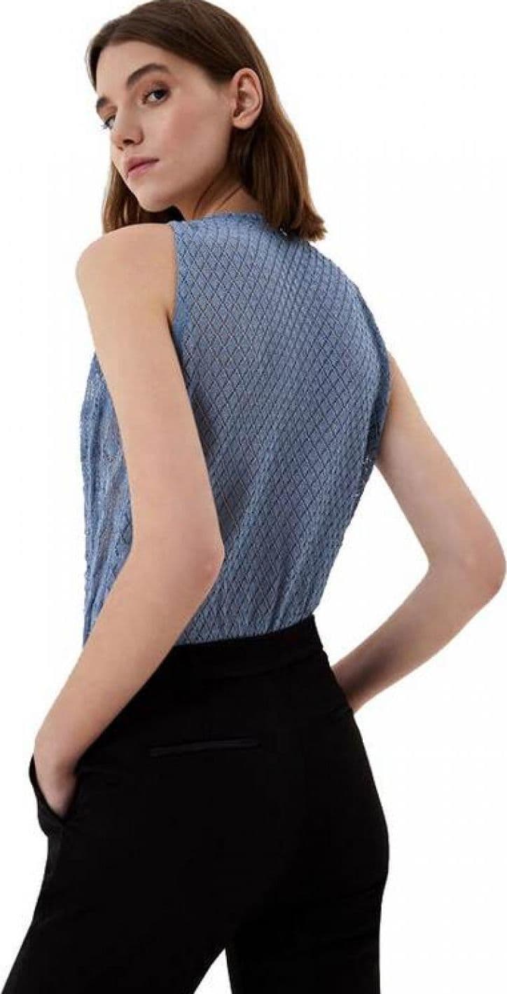 LIU JO Liu Jo - Maglia Body Cotone Lurexs/m CA1086MA605-A4032 da donna in Maglioni Drestige - Casamassima, commercioVirtuoso.it