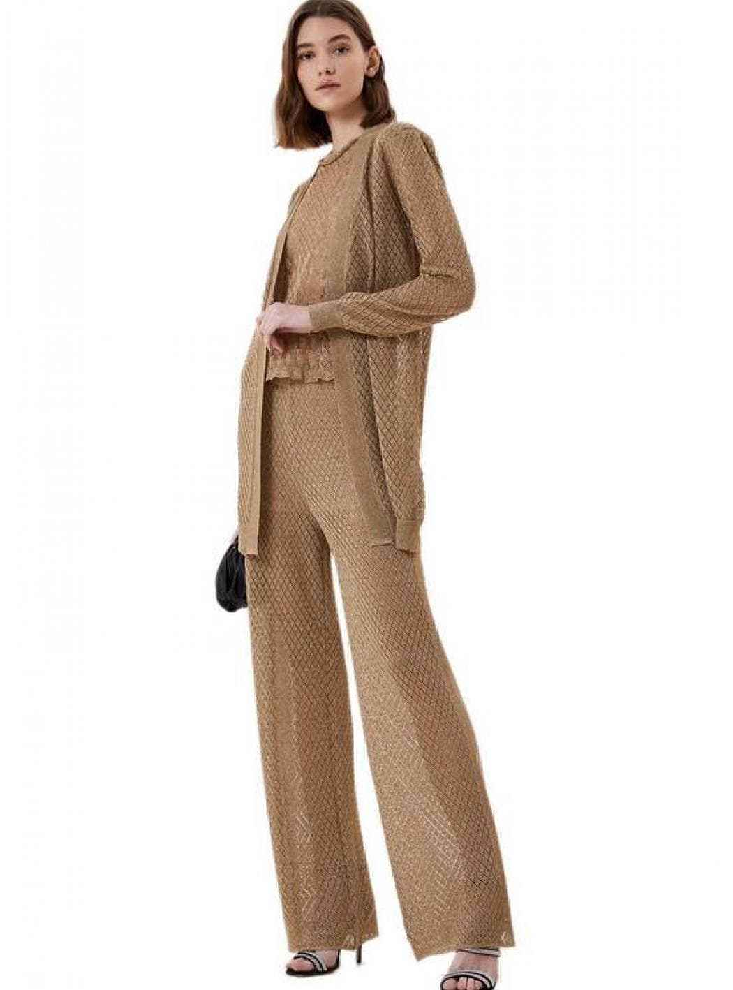 LIU JO Liu Jo - Cardigan Lurex Cotone M/l IA1127MA605-04574 da donna in Cardigan Drestige - Casamassima, commercioVirtuoso.it