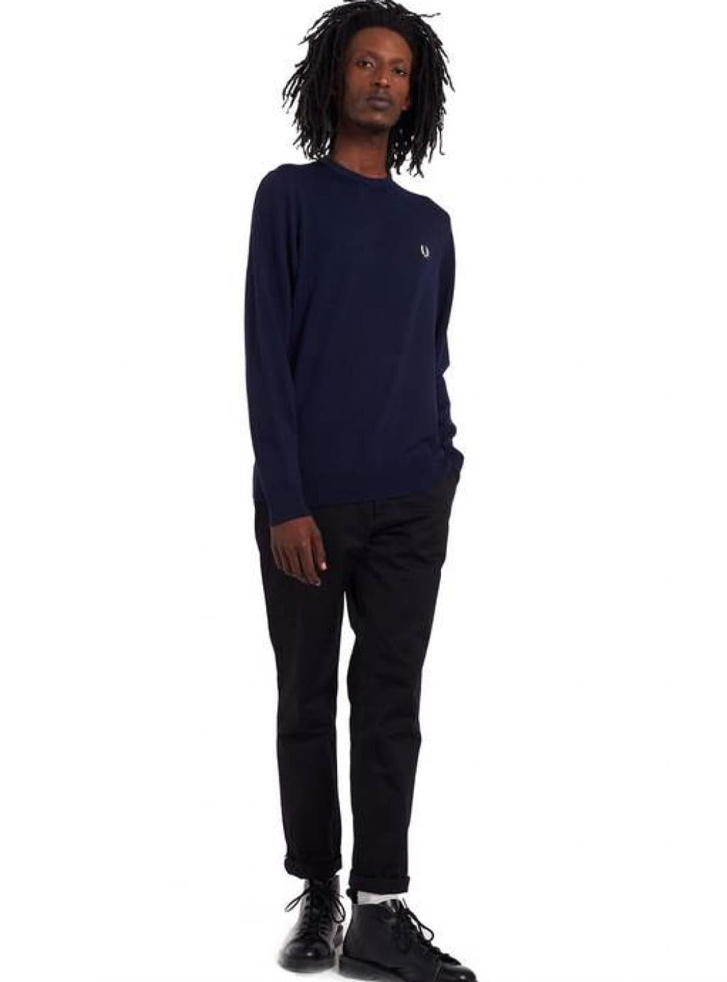 Fred Perry - Girocollo Tinta Unita K9601 608 da uomo in Felpe senza cappuccio Drestige - Casamassima, commercioVirtuoso.it