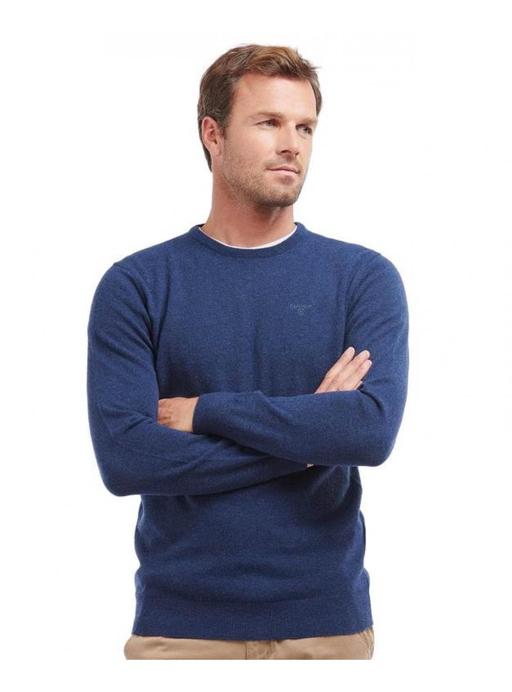 BARBOUR Barbour - Paricollo Lambswool MKN0345 BL71 da uomo in Maglioni Drestige - Casamassima, commercioVirtuoso.it