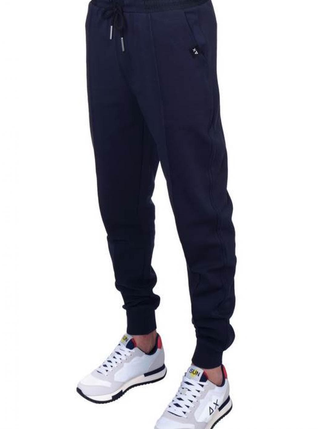 SUN68 Sun68 - Long Formal Whit Pocket Pantalone Felpa F32140/07 NAVY da uomo in Pantaloni Drestige - Casamassima, commercioVirtuoso.it