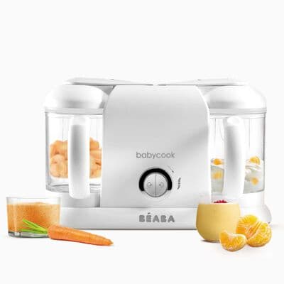 Robot da Cucina Bèaba Babycook®️ Duo 4 in 1 Bianco/Argento in Robot da cucina La Casa Del Bebè - Napoli, commercioVirtuoso.it