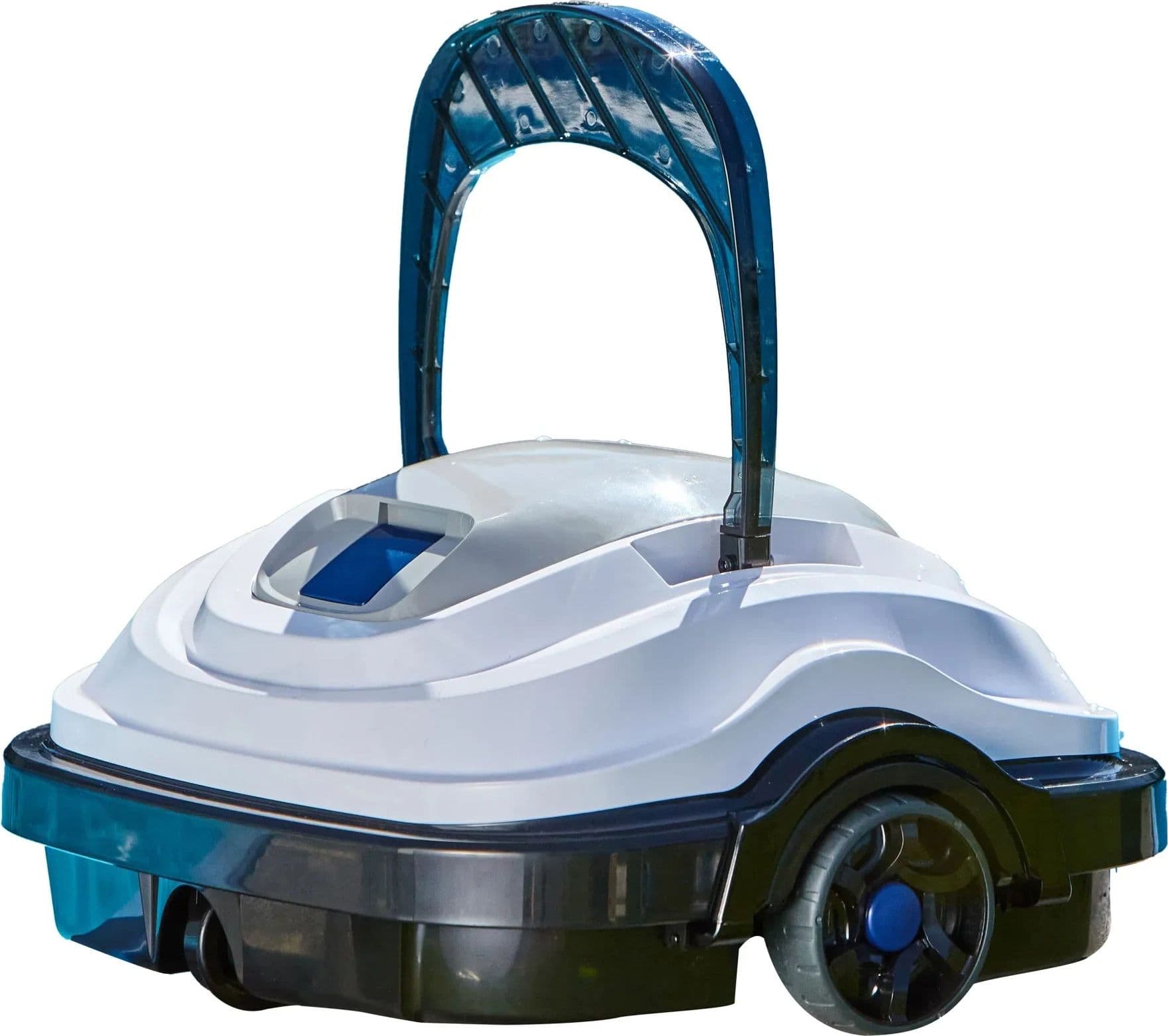 Robottino "Sirena" puliscifondo per piscina automatico con ruote, fino a 50 minuti di autonomia in Piscine fuoriterra La Zappa - Altamura, commercioVirtuoso.it