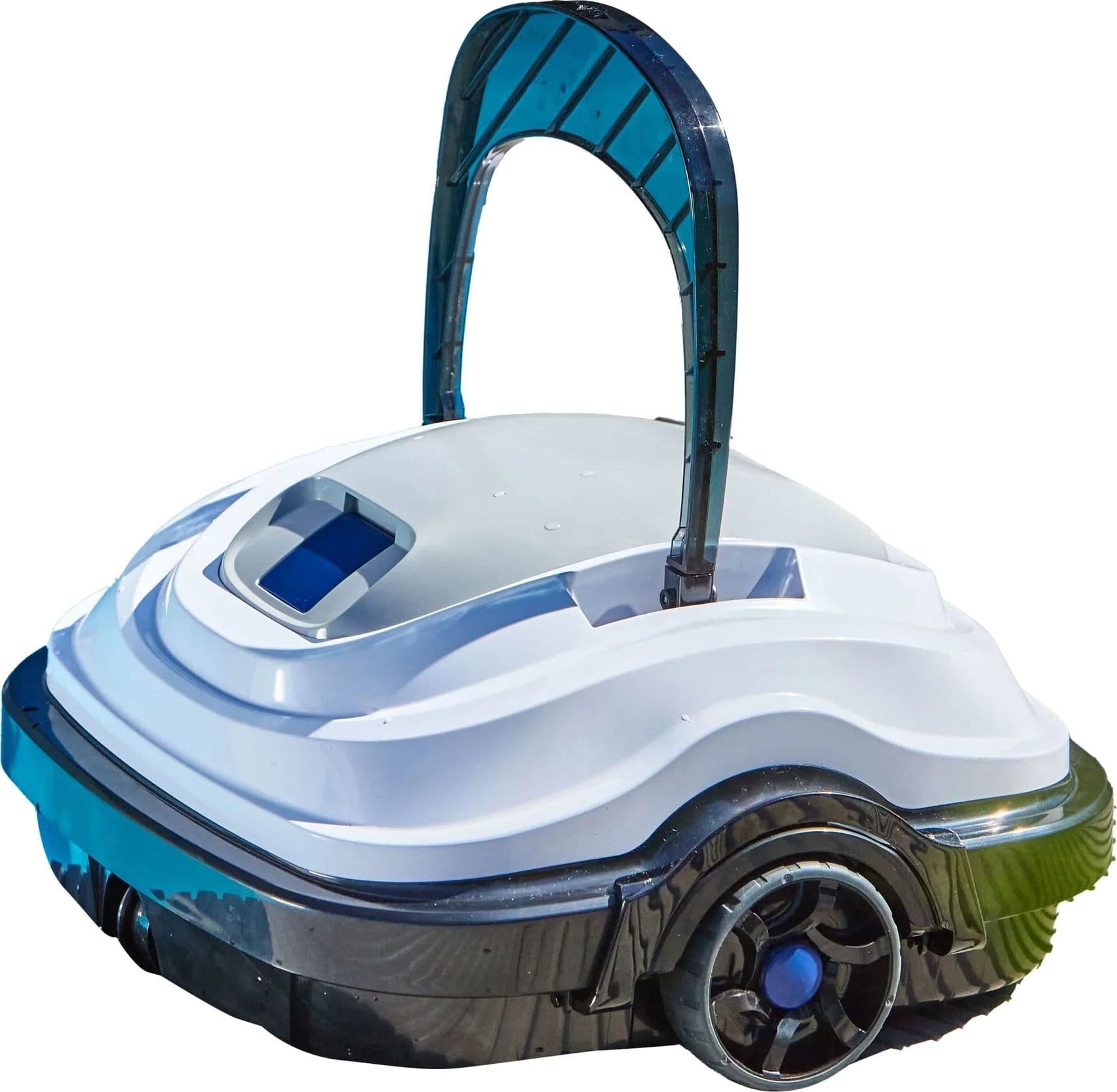 Robottino "Sirena" puliscifondo per piscina automatico con ruote, fino a 50 minuti di autonomia in Piscine fuoriterra La Zappa - Altamura, commercioVirtuoso.it