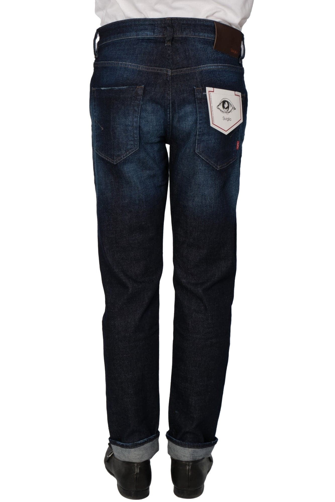 Siviglia - Denim Scuro Slavato PQ2001/D0034 700 BLU da uomo in Jeans Drestige - Casamassima, commercioVirtuoso.it