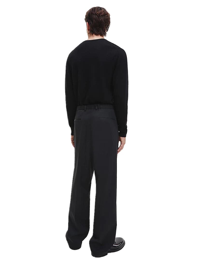 calvin klein Calvin Klein - Paricollo Lana Merinos K10K109474 BEH NERO da uomo in Maglioni Drestige - Casamassima, commercioVirtuoso.it