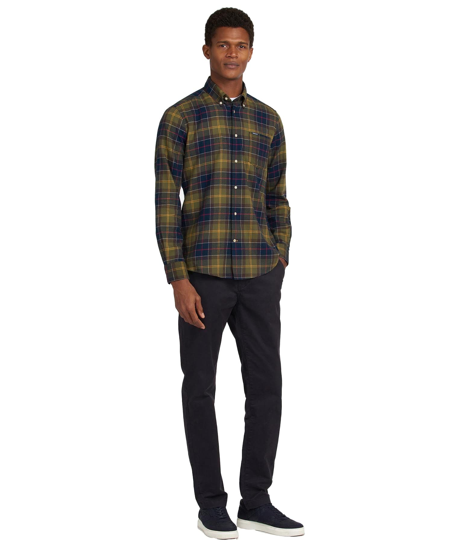 BARBOUR Camicia Uomo Barbour MSH4991TN52 da uomo in Camicie casual Drestige - Casamassima, commercioVirtuoso.it