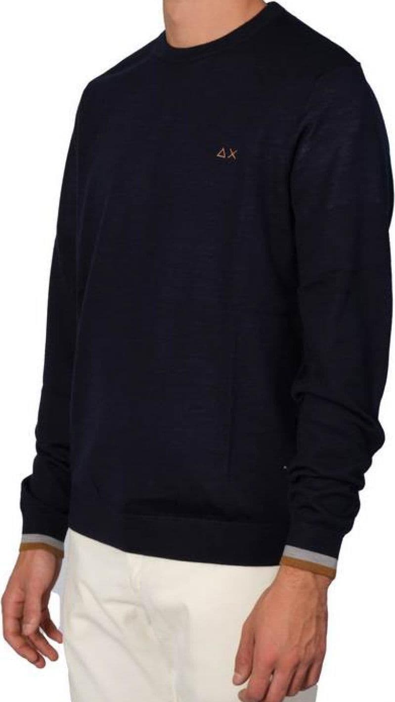 SUN68 Sun68 - Round Stripes Rasata Doppio Bordo Manica K42120 07 NAVY da uomo in T-shirt Drestige - Casamassima, commercioVirtuoso.it