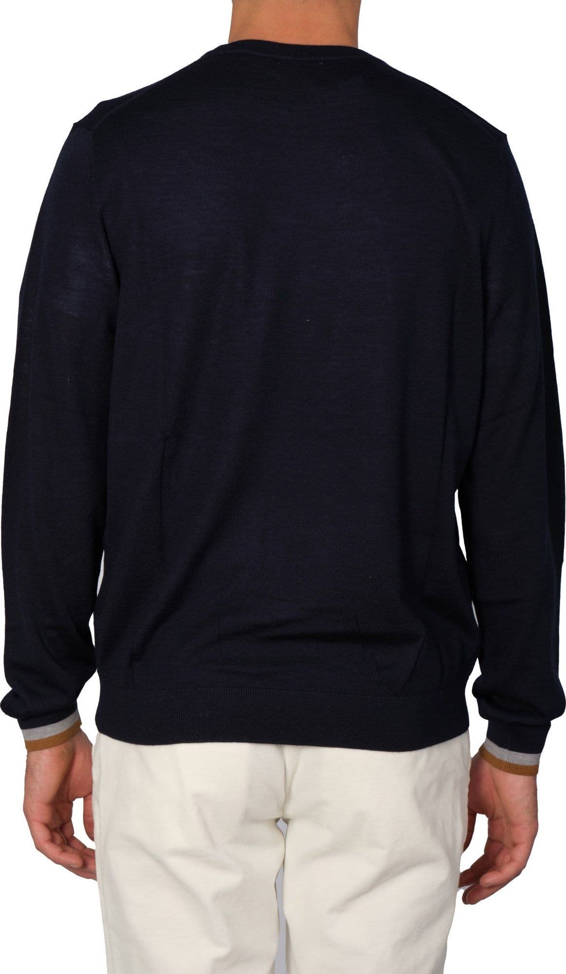 SUN68 Sun68 - Round Stripes Rasata Doppio Bordo Manica K42120 07 NAVY da uomo in T-shirt Drestige - Casamassima, commercioVirtuoso.it