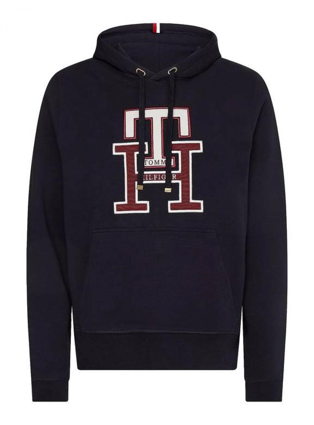 Tommy Hilfiger - Con Cappuccio E Logo Centrale MW0MW28187 DW5 BLU da uomo in Felpe con cappuccio Drestige - Casamassima, commercioVirtuoso.it