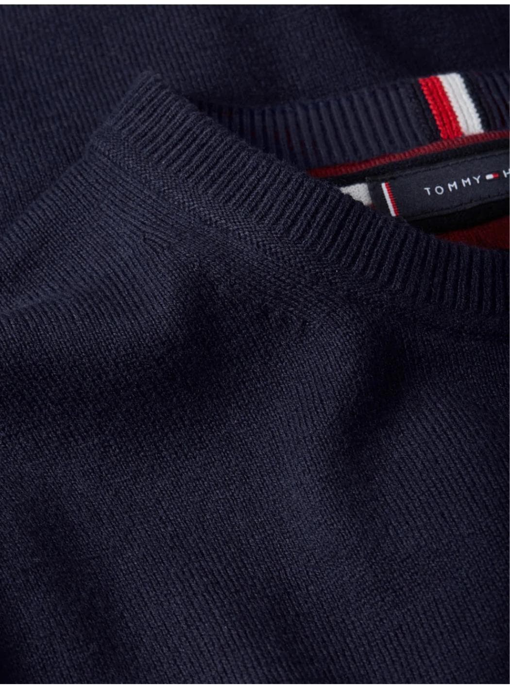 Tommy Hilfiger - Paricollo Th Monogram In Cotone In Cotone E Cashmere MW0MW28046 DW5 BLU da uomo in Felpe senza cappuccio Drestige - Casamassima, commercioVirtuoso.it