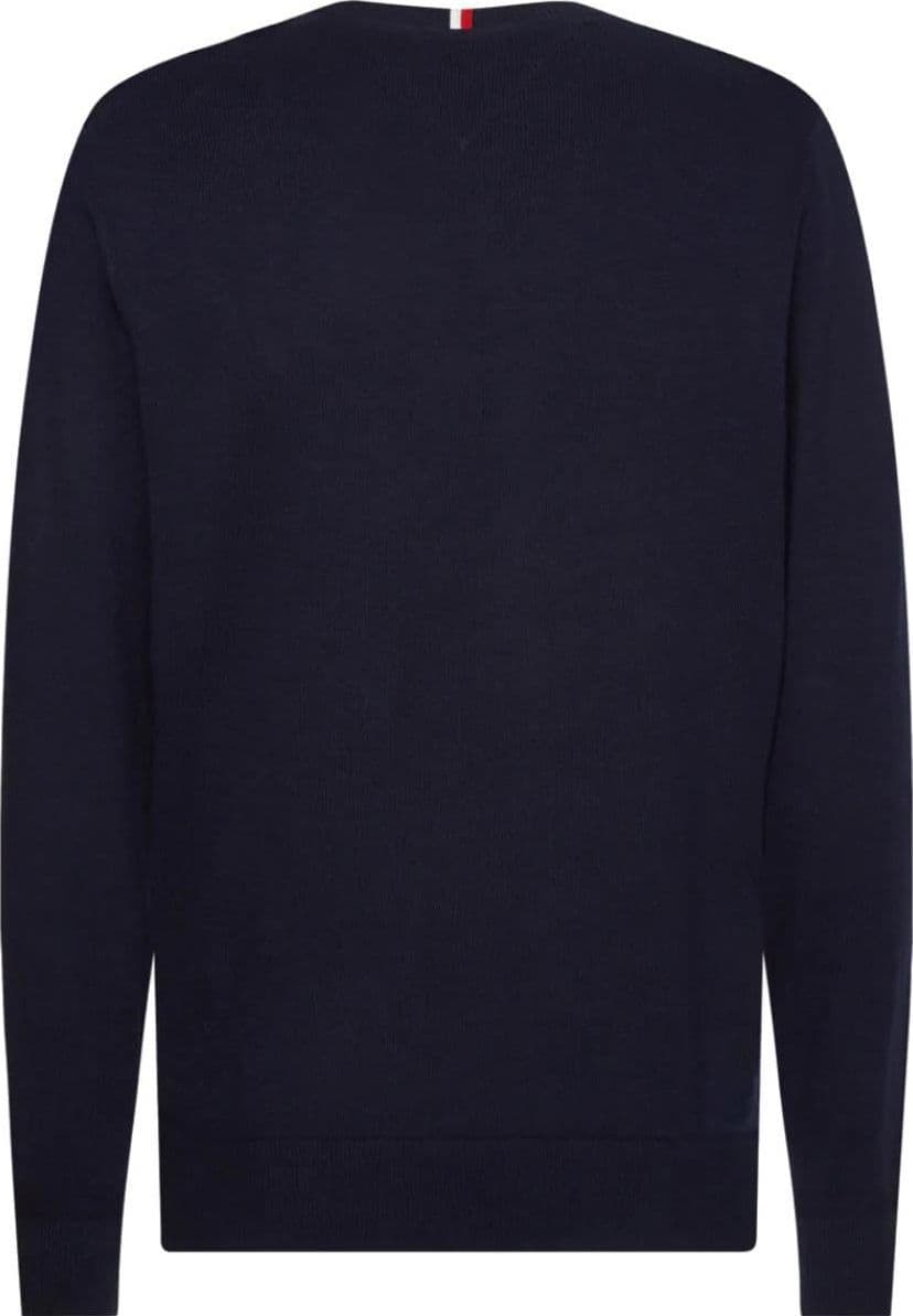 Tommy Hilfiger - Paricollo Th Monogram In Cotone In Cotone E Cashmere MW0MW28046 DW5 BLU da uomo in Felpe senza cappuccio Drestige - Casamassima, commercioVirtuoso.it