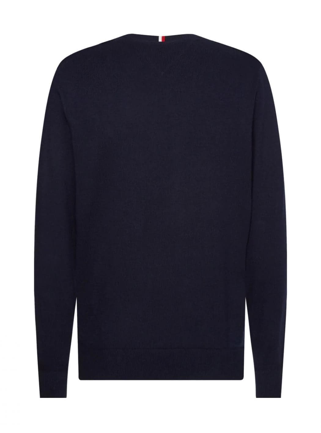 Tommy Hilfiger - Paricollo Th Monogram In Cotone In Cotone E Cashmere MW0MW28046 DW5 BLU da uomo in Felpe senza cappuccio Drestige - Casamassima, commercioVirtuoso.it