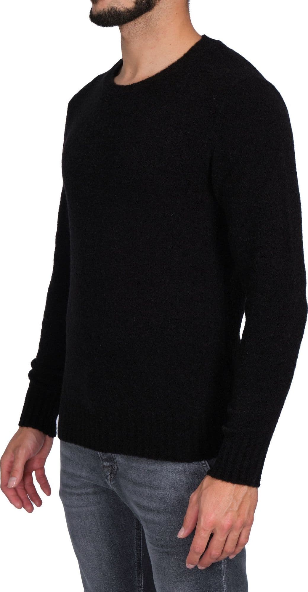 BORGO DEL FILO Maglia Uomo Borgo Del Filo 512329A 909 NERO da uomo in Maglioni Drestige - Casamassima, commercioVirtuoso.it