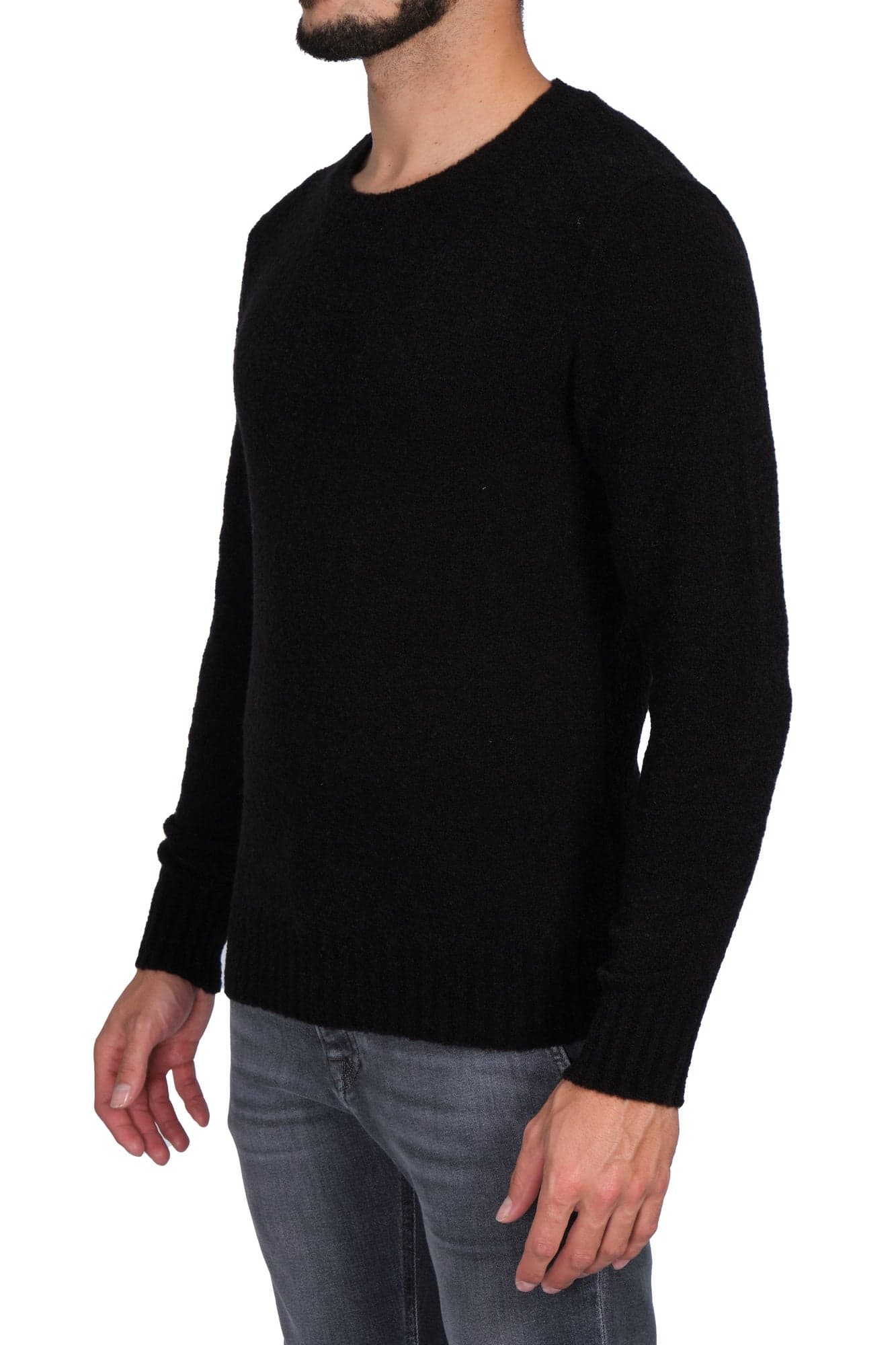 BORGO DEL FILO Maglia Uomo Borgo Del Filo 512329A 909 NERO da uomo in Maglioni Drestige - Casamassima, commercioVirtuoso.it