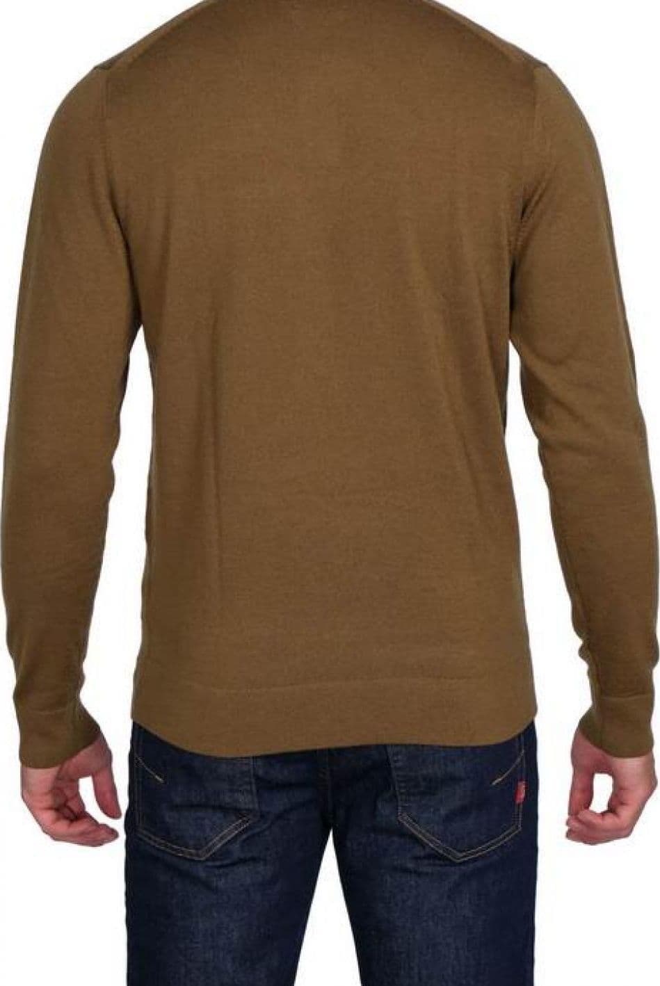 calvin klein Calvin Klein - Paricollo Lana Merinos K10K109474 GWR FANGO da uomo in Maglioni Drestige - Casamassima, commercioVirtuoso.it